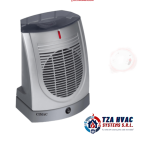 Termoventilador giratorio con Timer 2000 Watts